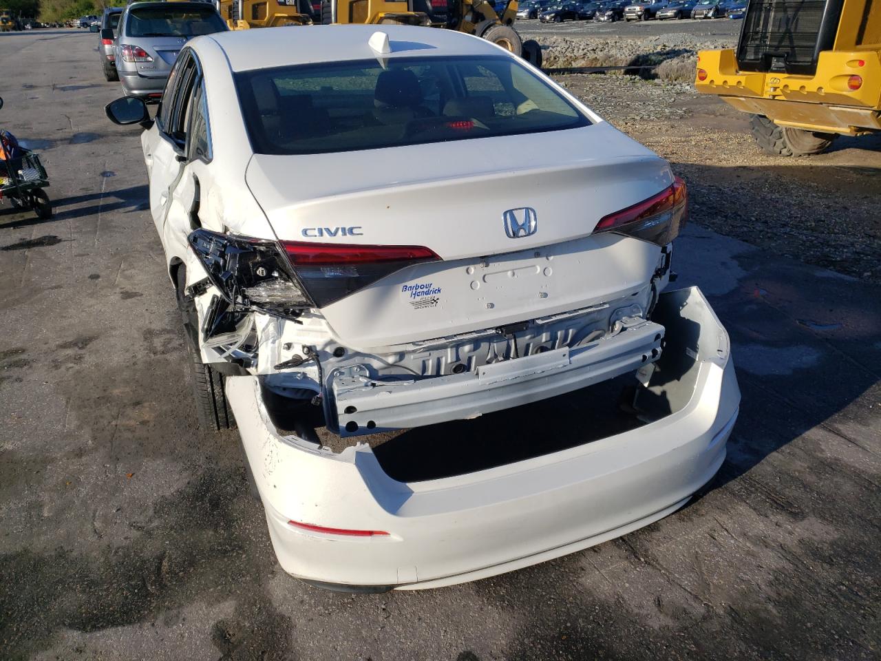 Photo 9 from auction – 2022 HONDA CIVIC EX with VIN JHMFE1F73NX004126