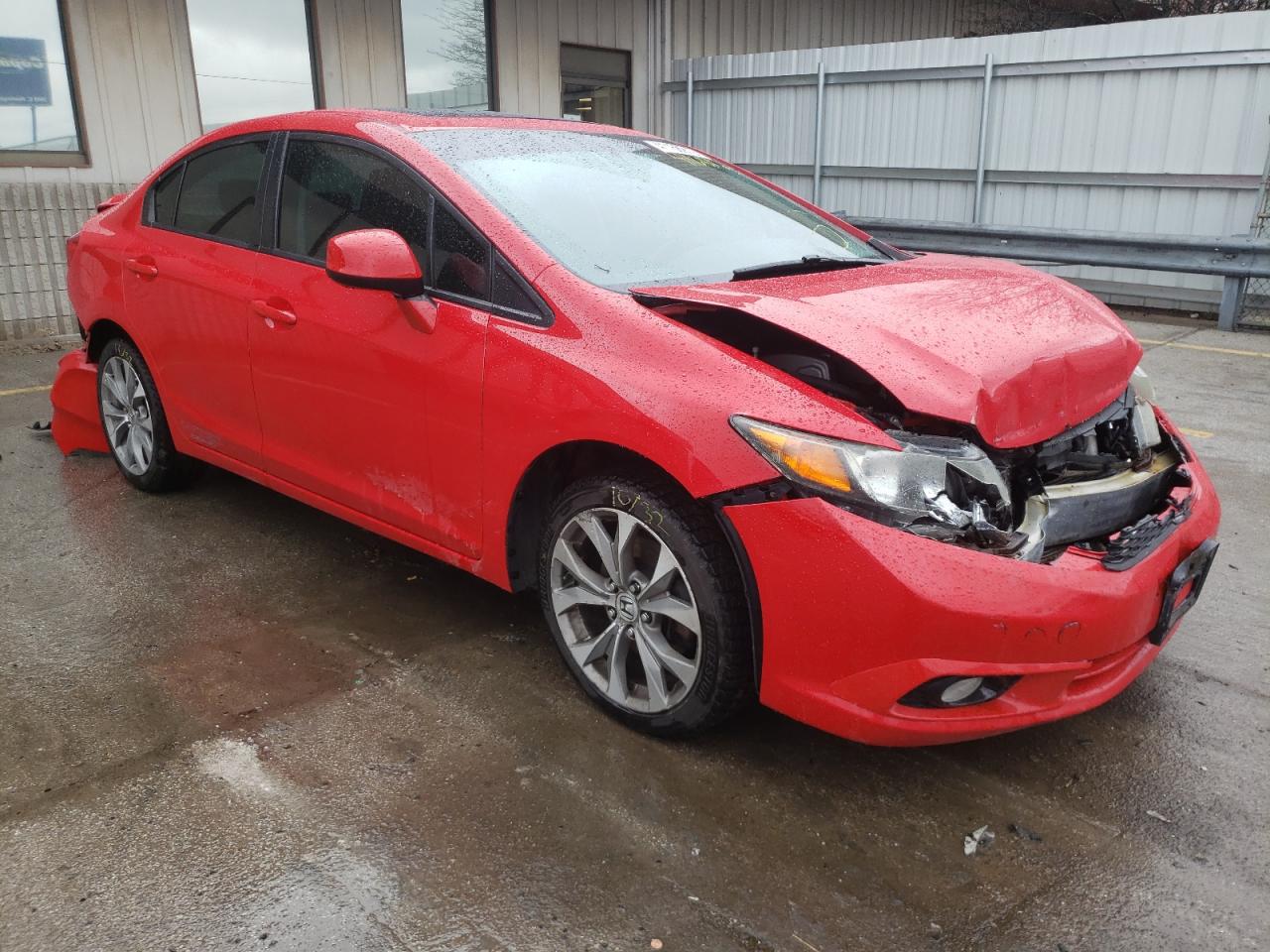HONDA CIVIC SI 2012 with VIN 2HGFB6E55CH704479 - Photo from auction