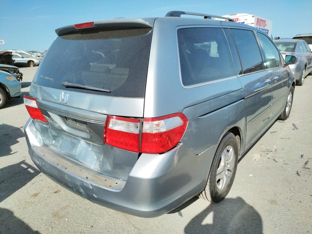 Photo 4 from auction – 2007 HONDA ODYSSEY EX with VIN 5FNRL38777B100304