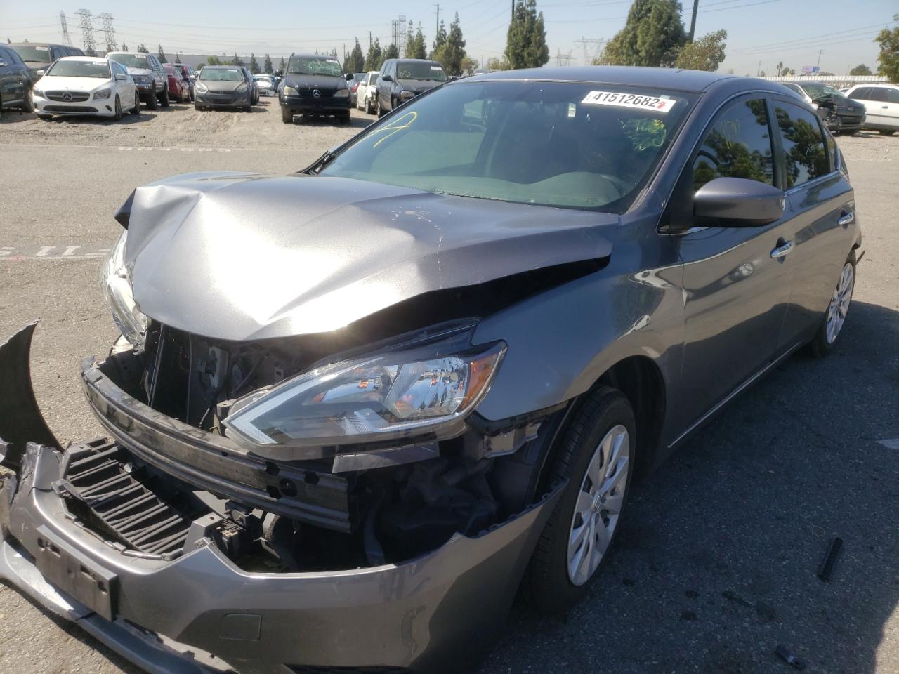 Photo 2 from auction – 2018 NISSAN SENTRA S with VIN 3N1AB7AP0JY214712