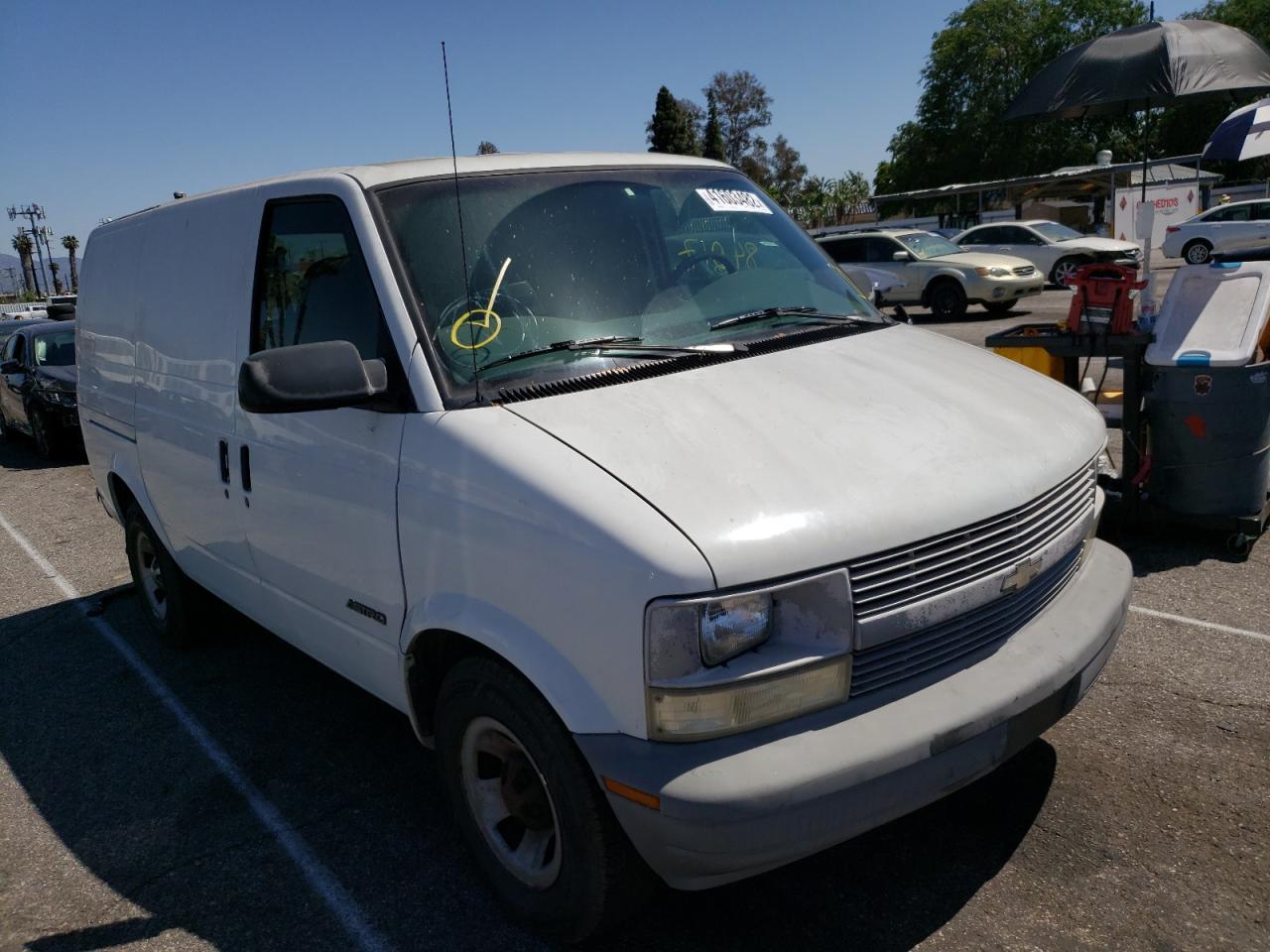 CHEVROLET ASTRO 2001 with VIN 1GCDM19W81B112991 - Photo from auction