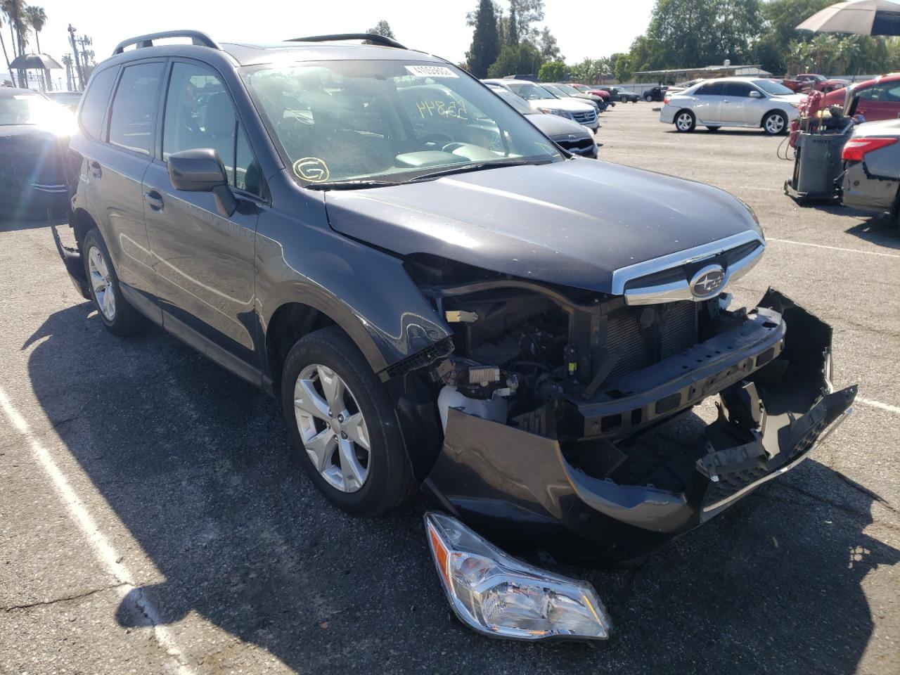 SUBARU FORESTER 2 2016 with VIN JF2SJADC0GH562543 - Photo from auction