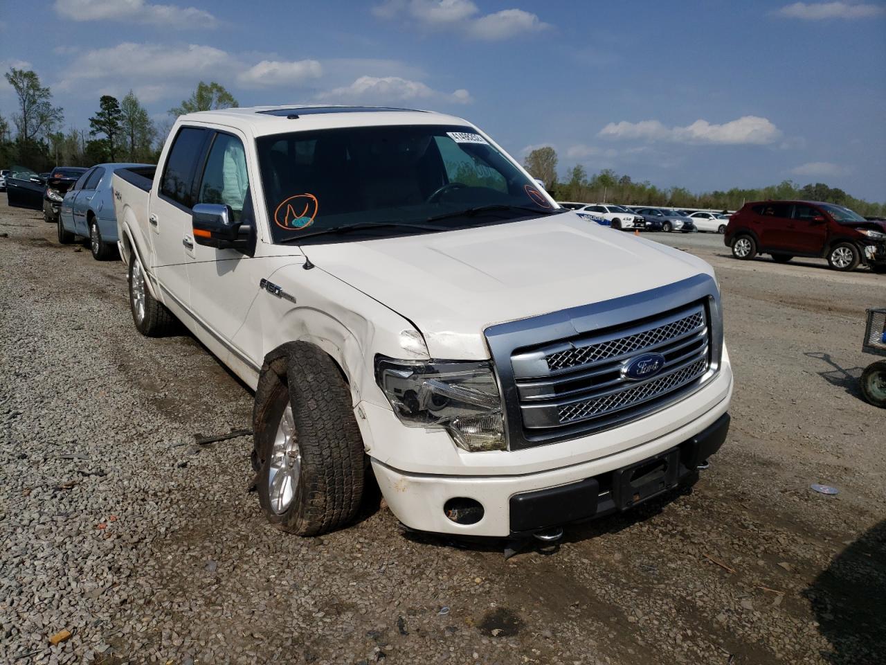 FORD F150 SUPER 2014 with VIN 1FTFW1EF4EFC05014 - Photo from auction
