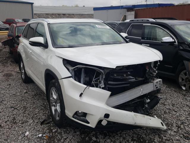 TOYOTA HIGHLANDER 2016 с VIN 5TDDKRFHXGS348957 - Фото с аукциона