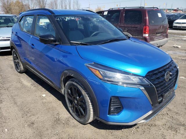 NISSAN KICKS SR 2021 with VIN 3N1CP5DV4ML489848 - Photo from auction