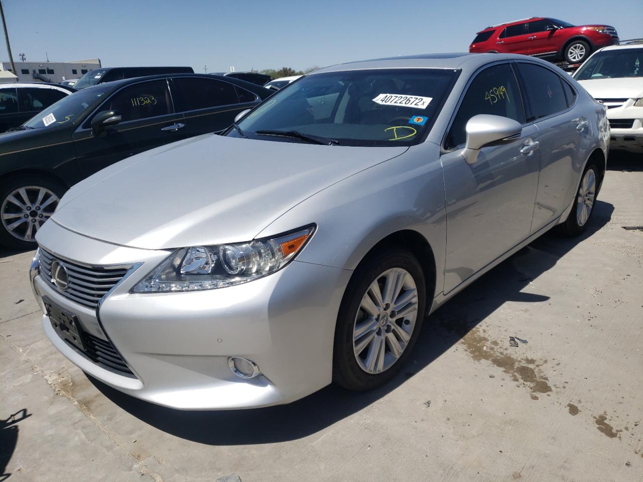 Photo 2 from auction – 2014 LEXUS ES 350 with VIN JTHBK1GG9E2105156