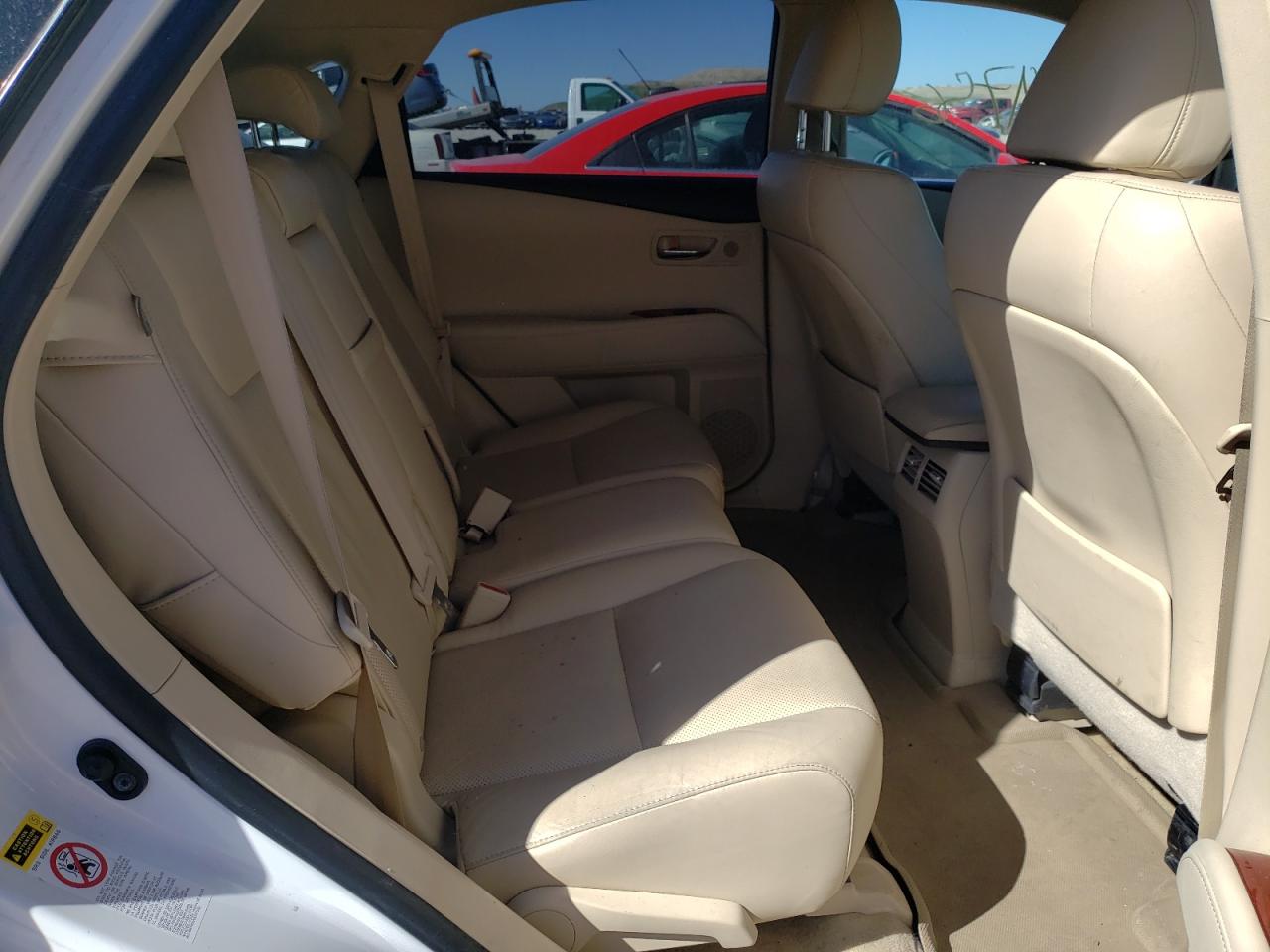 Photo 6 from auction – 2010 LEXUS RX 350 with VIN JTJBK1BA0A2410329