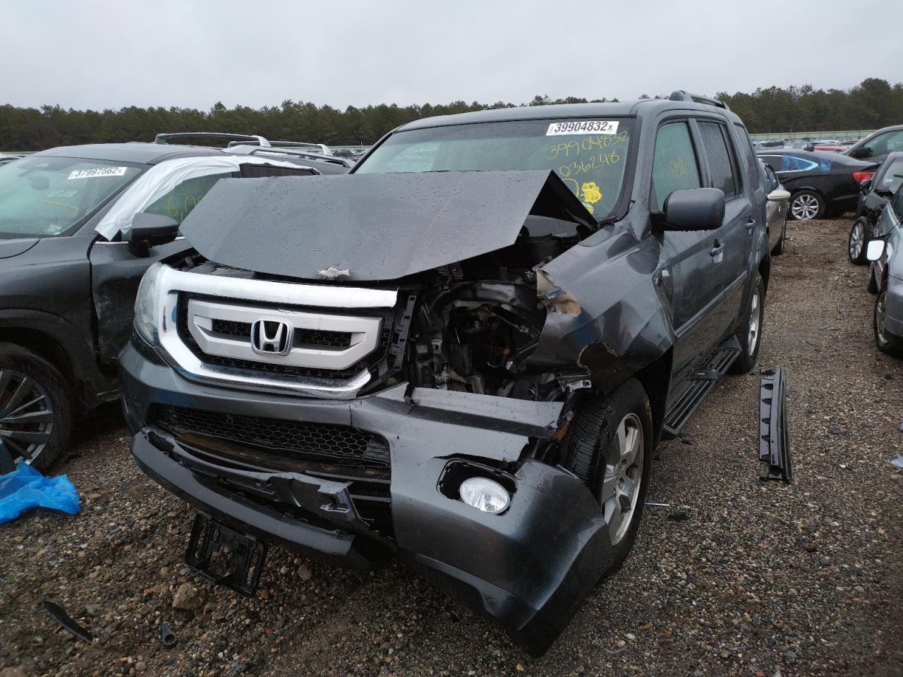 Photo 2 from auction – 2011 HONDA PILOT EXL with VIN 5FNYF4H59BB036248