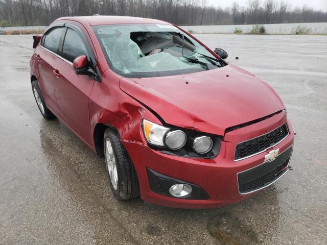 CHEVROLET SONIC LT 2016 with VIN 1G1JC5SH5G4114051 - Photo from auction