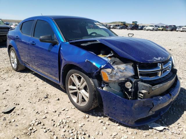 DODGE AVENGER SE 2012 with VIN 1C3CDZAG5CN315311 - Photo from auction
