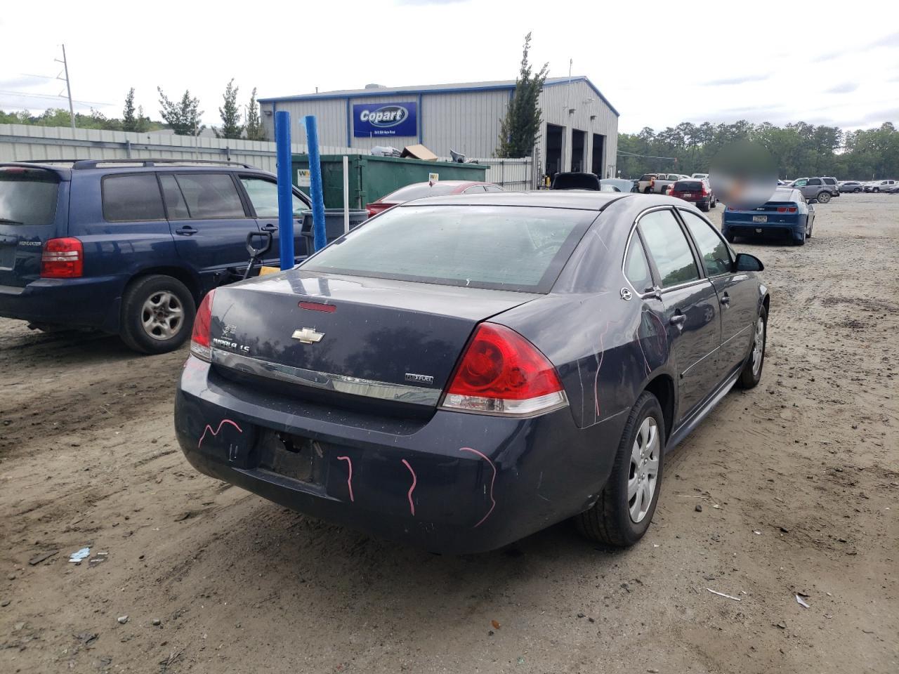 Photo 4 from auction – 2009 CHEVROLET IMPALA LS with VIN 2G1WB57K691100929