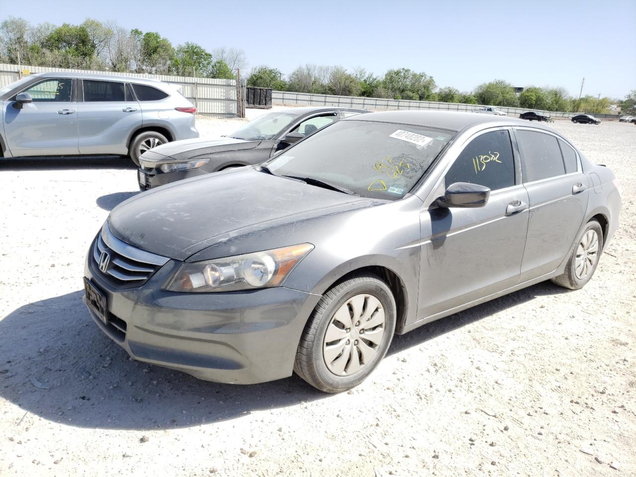 Photo 2 from auction – 2012 HONDA ACCORD LX with VIN 1HGCP2F35CA197625