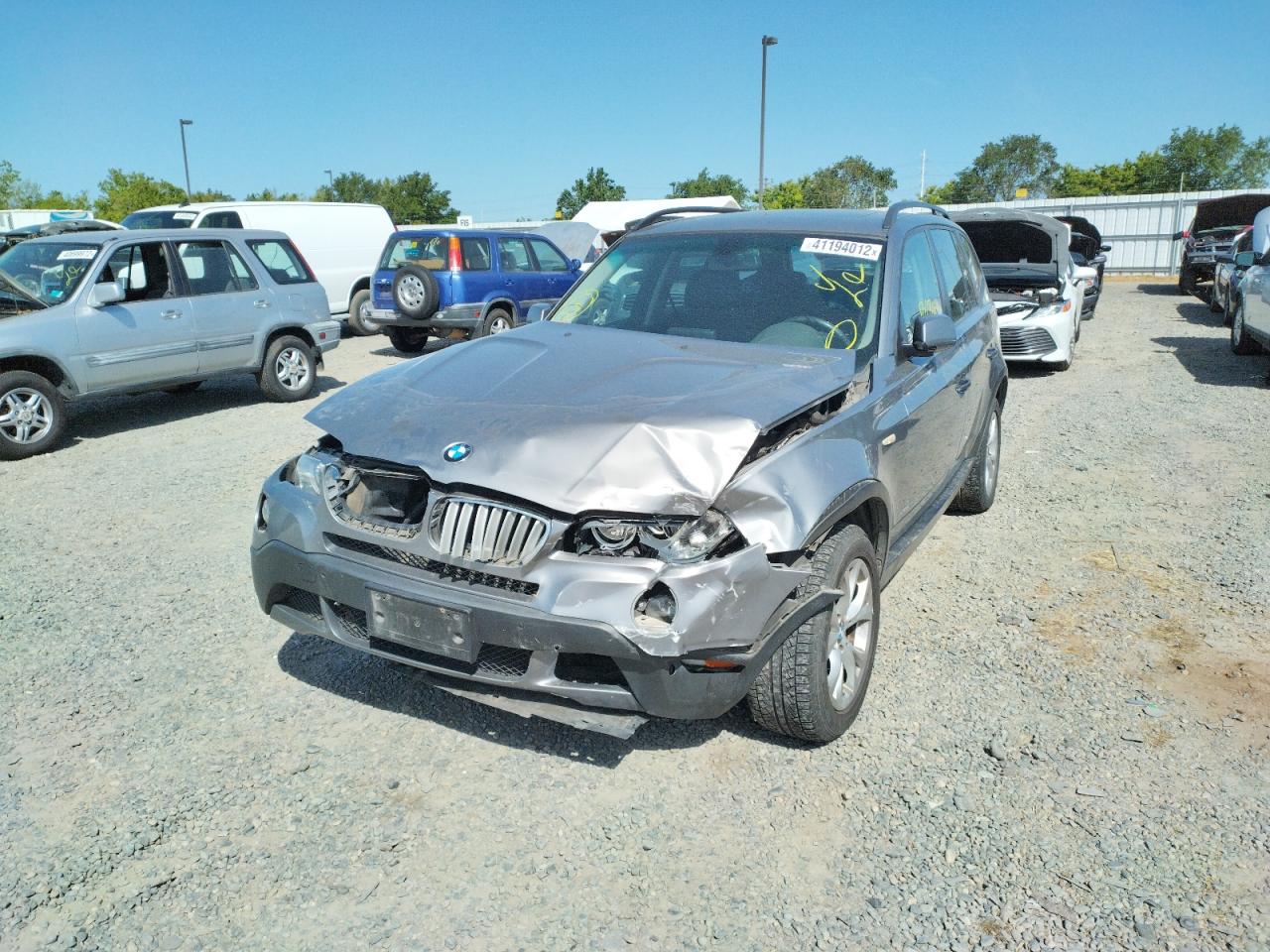 Photo 2 from auction – 2009 BMW X3 XDRIVE3 with VIN WBXPC93489WE79180