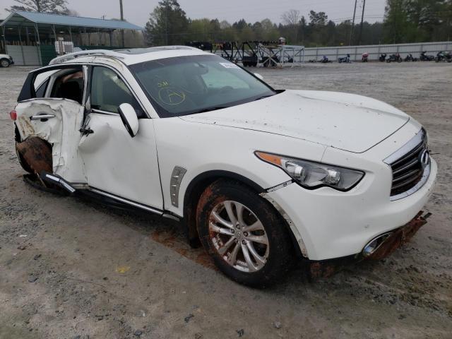 INFINITI FX35 2012 with VIN JN8AS1MW1CM154432 - Photo from auction