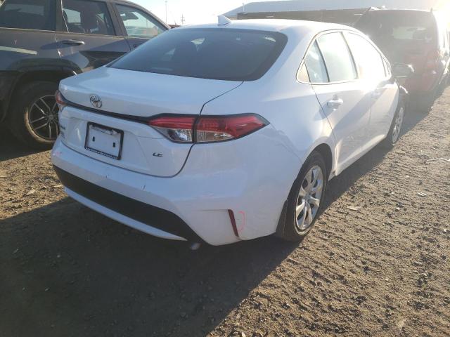 Photo 4 from auction – 2021 TOYOTA COROLLA LE with VIN 5YFEPMAE1MP194021