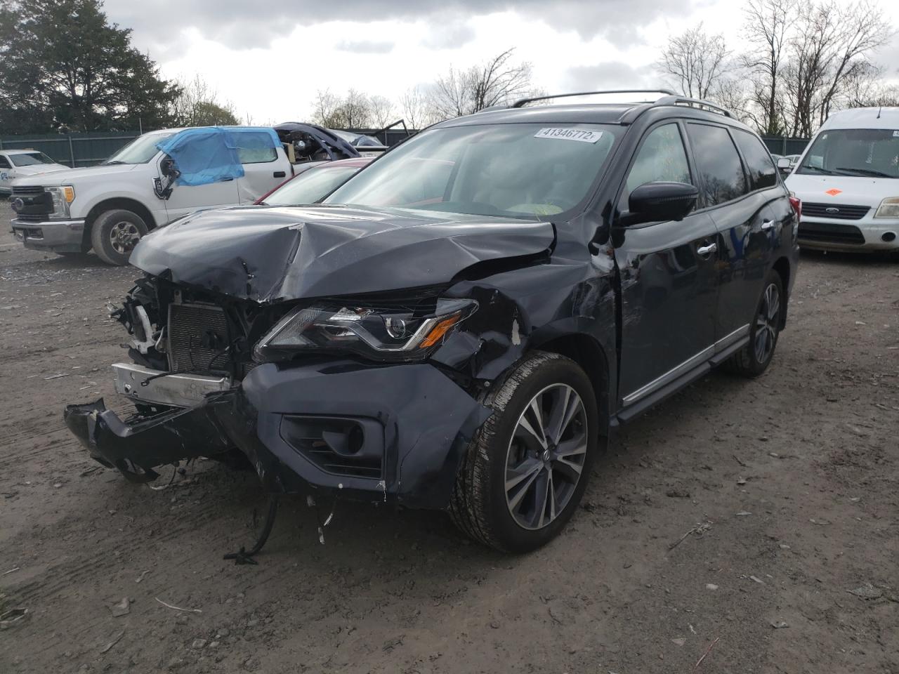 Photo 2 from auction – 2017 NISSAN PATHFINDER with VIN 5N1DR2MNXHC691245