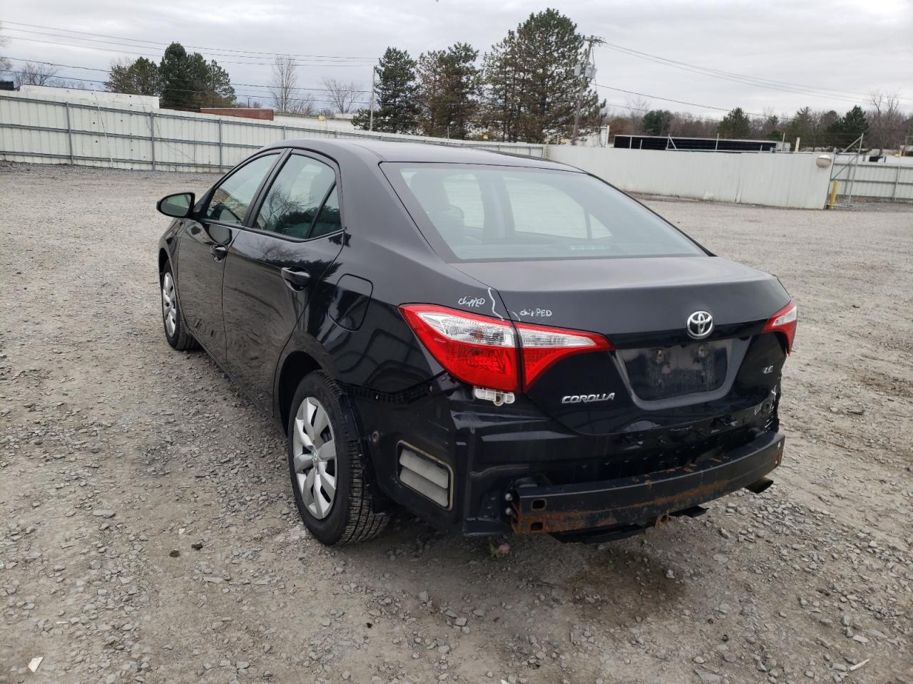 Photo 3 from auction – 2016 TOYOTA COROLLA L with VIN 2T1BURHE3GC656369