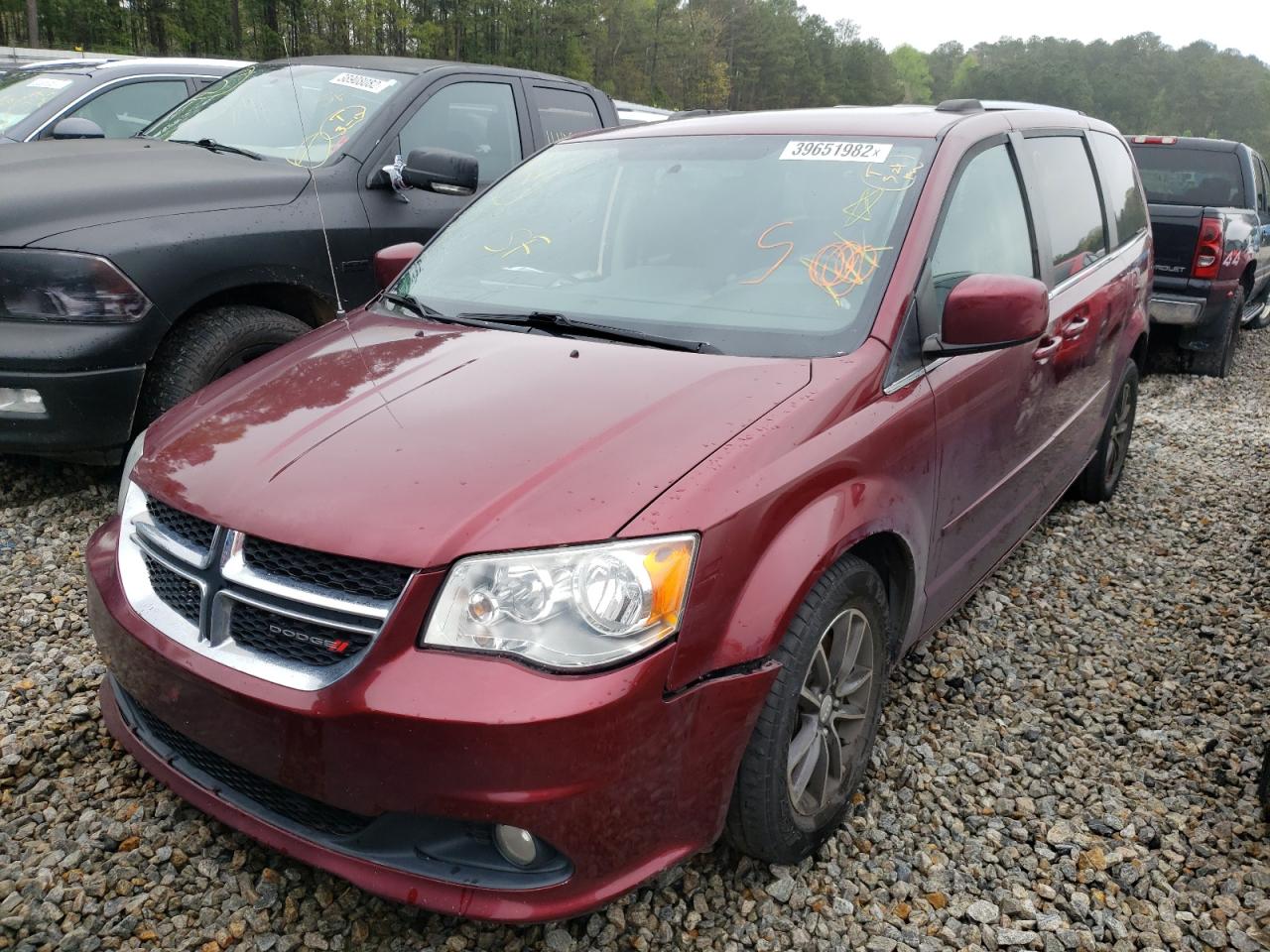 Photo 2 from auction – 2017 DODGE GRAND CARA with VIN 2C4RDGCG9HR671729