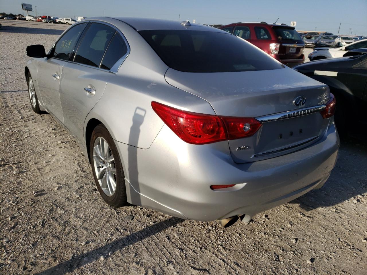 Photo 3 from auction – 2014 INFINITI Q50 BASE with VIN JN1BV7AR2EM701660