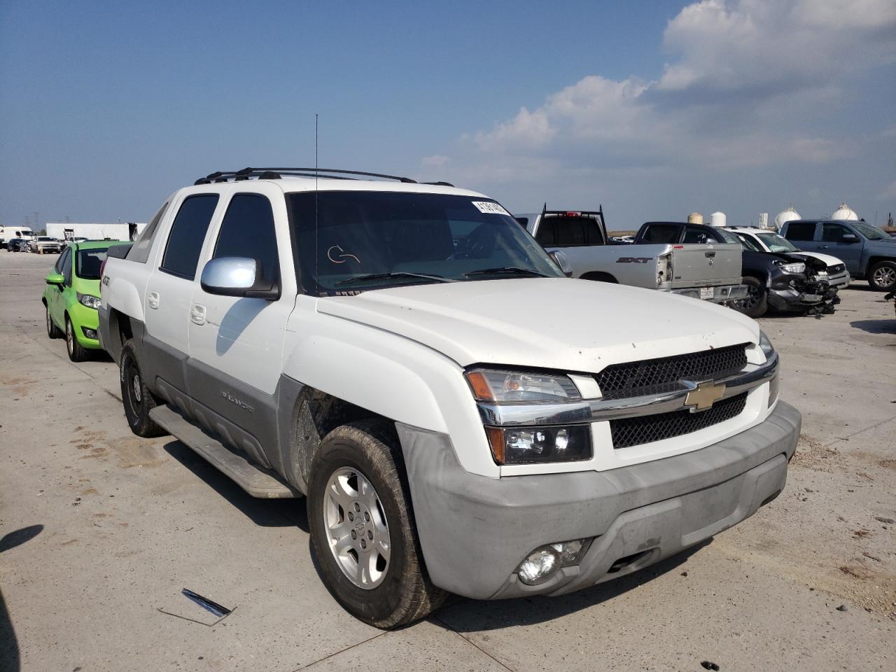 CHEVROLET AVALANCHE 2002 with VIN 3GNEK13T92G296623 - Photo from auction