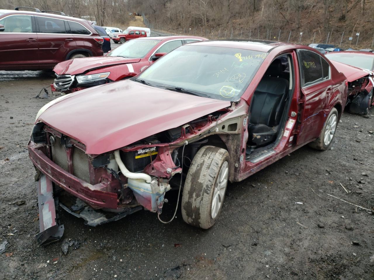 Photo 2 from auction – 2010 SUBARU LEGACY 2.5 with VIN 4S3BMBK67A3238227