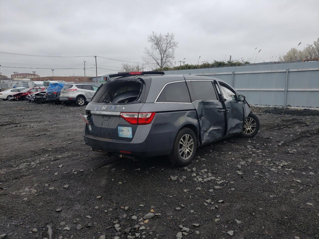 Photo 4 from auction – 2013 HONDA ODYSSEY EX with VIN 5FNRL5H64DB023339