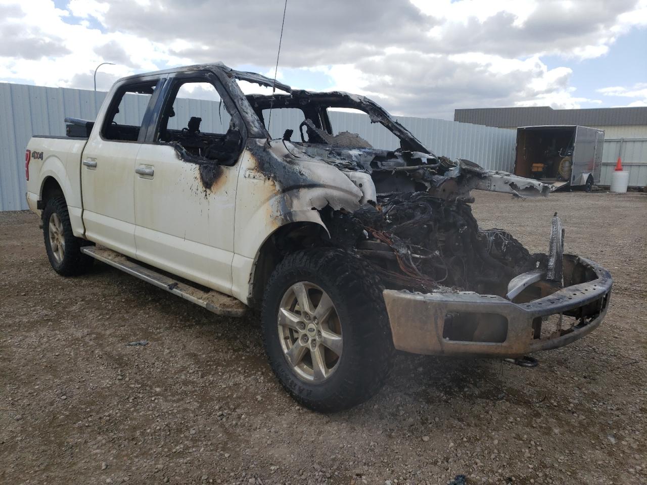 FORD F150 SUPER 2018 with VIN 1FTEW1E58JFC95376 - Photo from auction