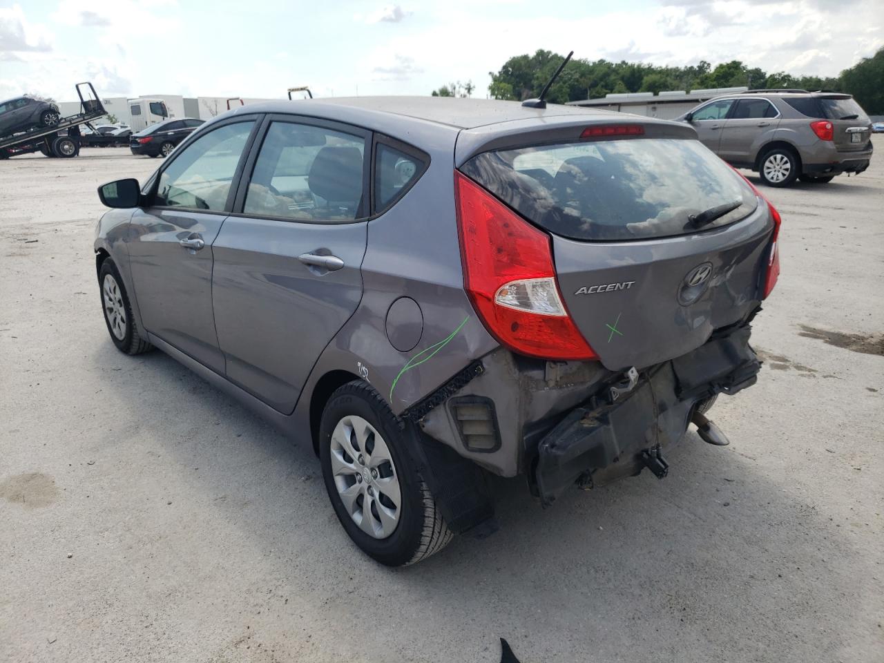Photo 3 from auction – 2017 HYUNDAI ACCENT SE with VIN KMHCT5AE2HU324224