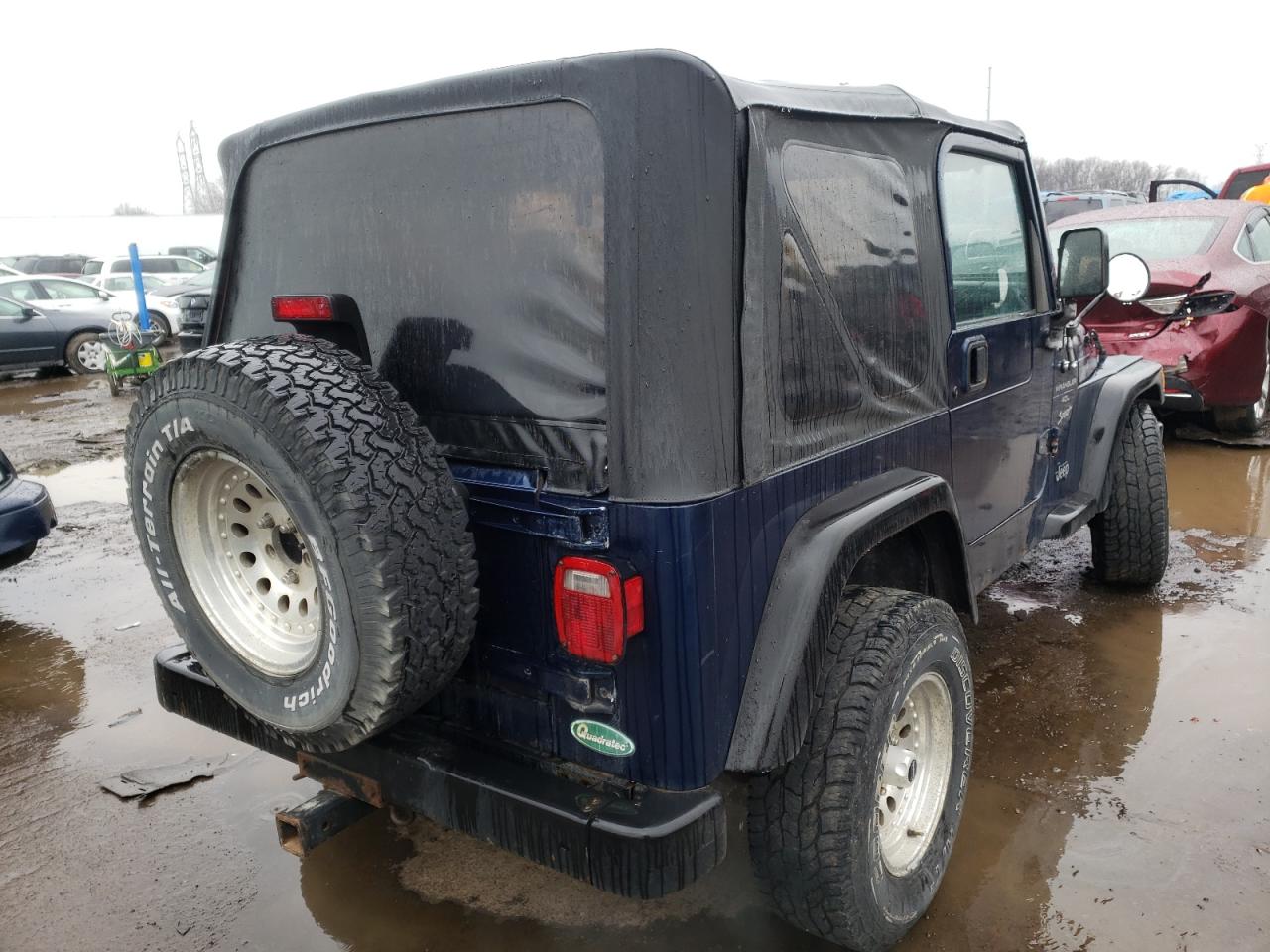 Photo 4 from auction – 2000 JEEP WRANGLER / with VIN 1J4FA49S7YP768915