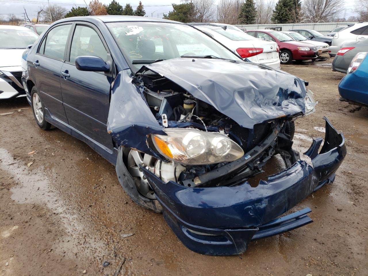 TOYOTA COROLLA CE 2005 with VIN 1NXBR32E25Z485827 - Photo from auction