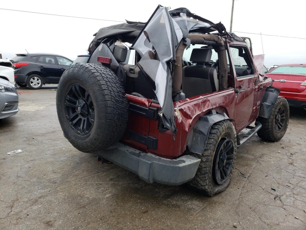 Фото 4 с аукциона – 2007 JEEP WRANGLER X с VIN 1J4FA24107L202829