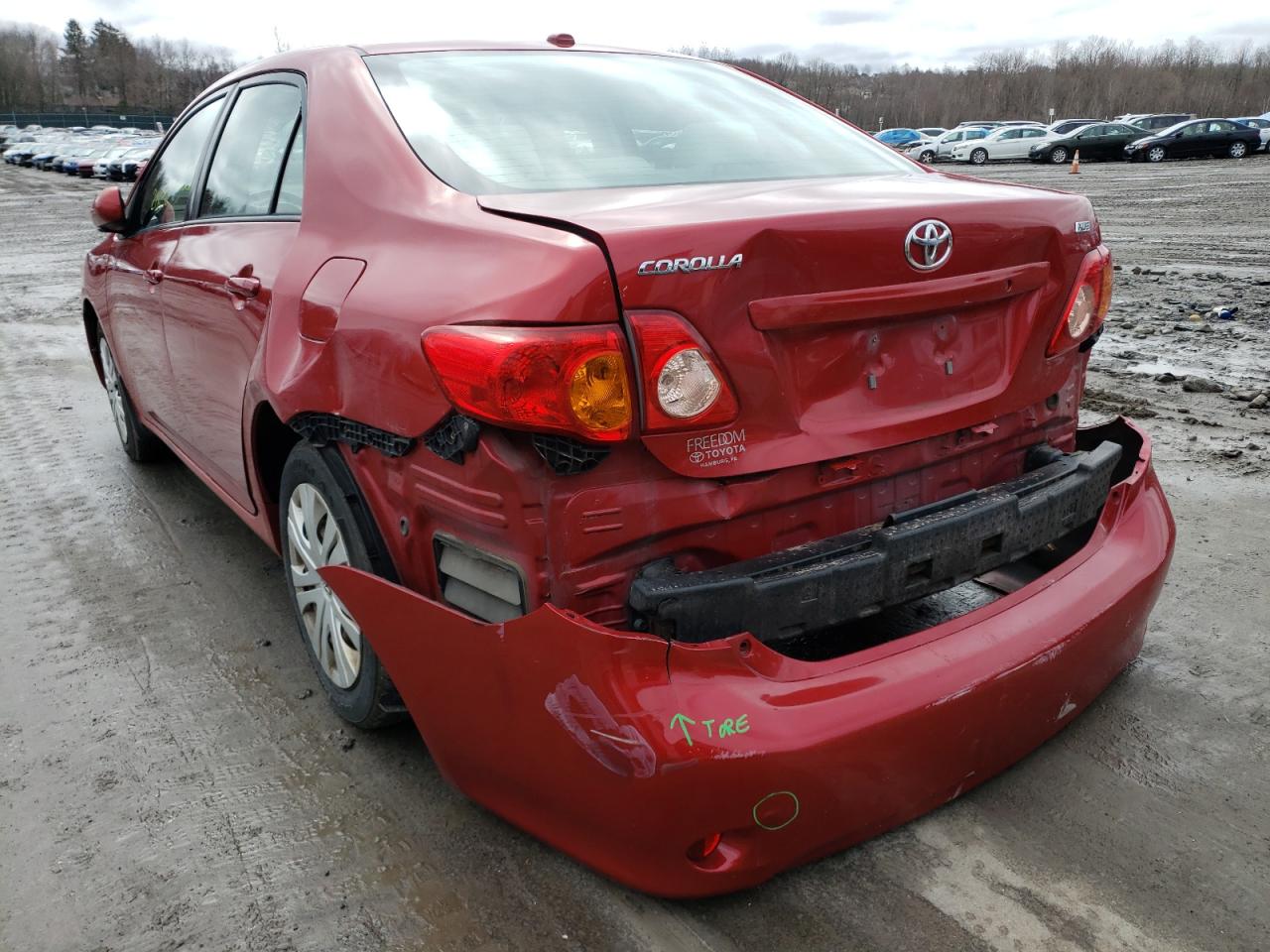 Photo 3 from auction – 2010 TOYOTA CORROLLA with VIN 1NXBU4EE4AZ166598