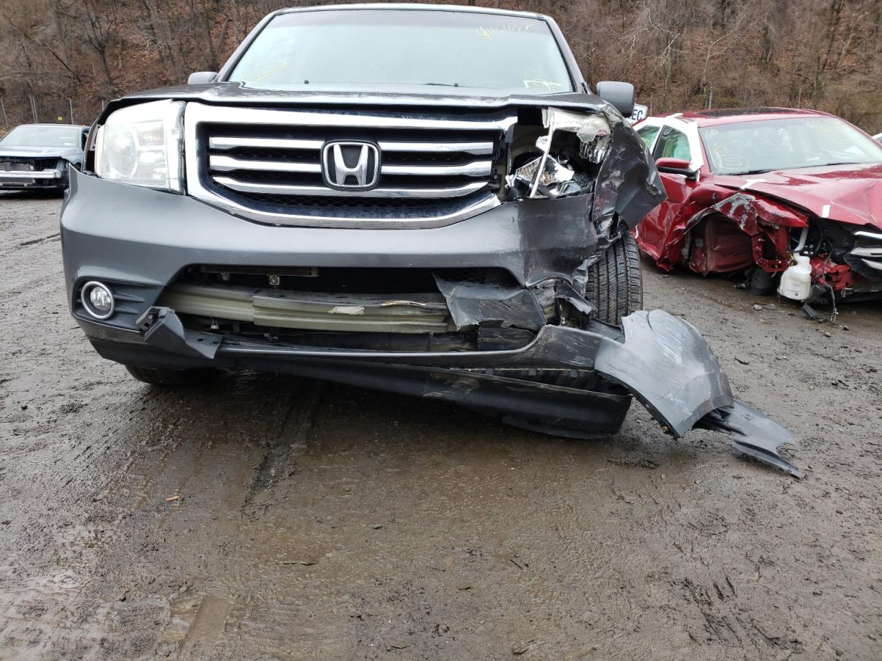 Photo 9 from auction – 2013 HONDA PILOT EXL with VIN 5FNYF4H66DB018222