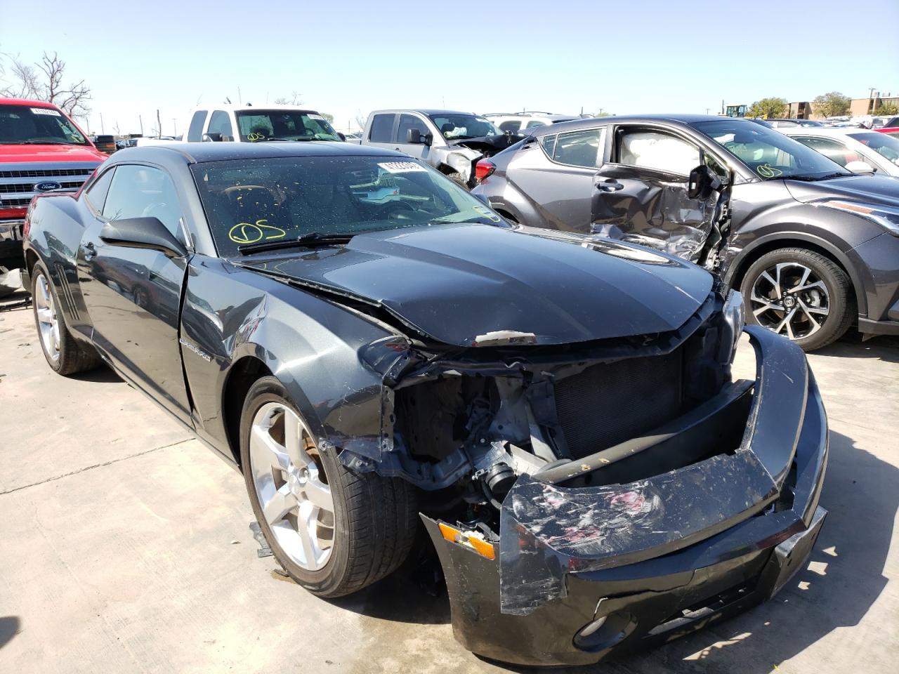 CHEVROLET CAMARO LT 2013 with VIN 2G1FB1E3XD9119546 - Photo from auction
