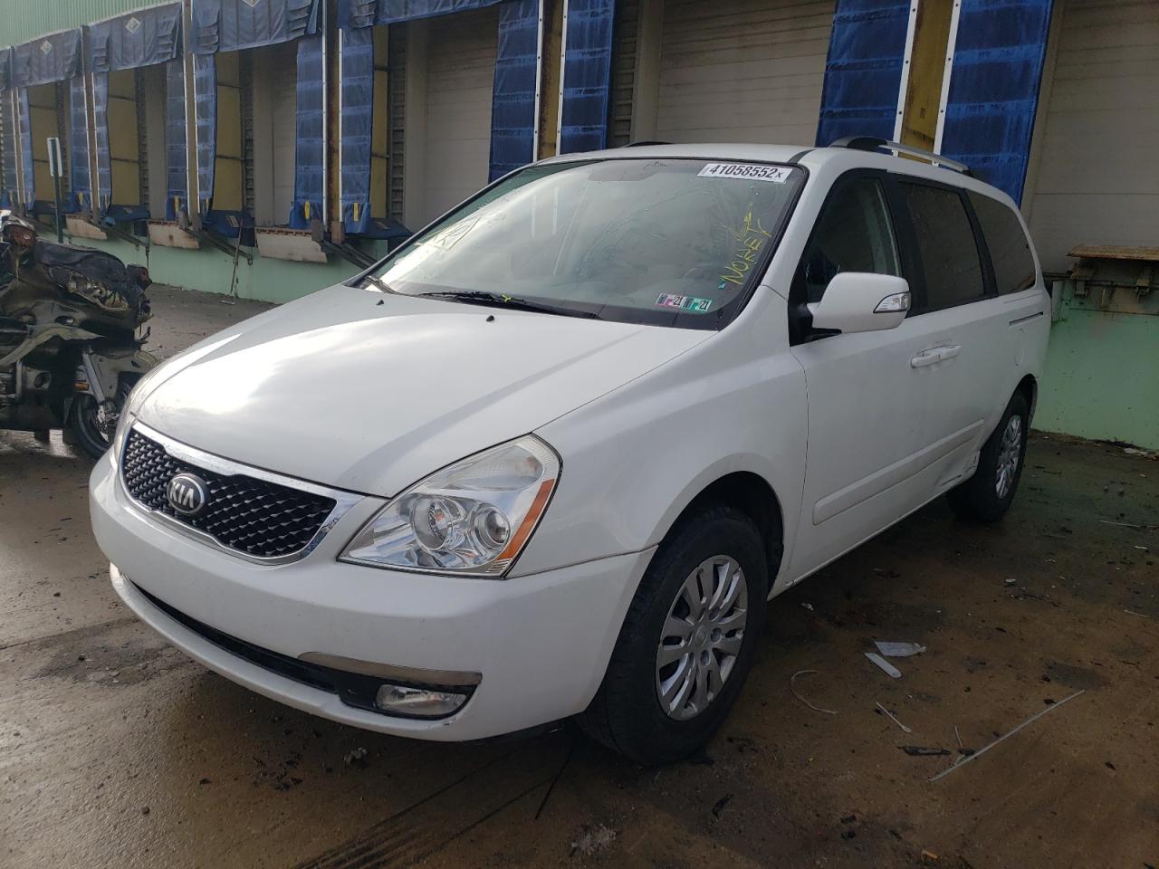 Photo 2 from auction – 2014 KIA SEDONA LX with VIN KNDMG4C73E6574495