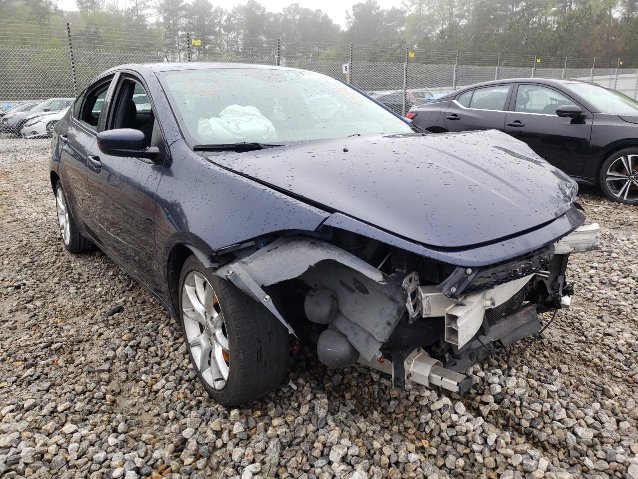 DODGE DART SXT 2013 with VIN 1C3CDFBAXDD185039 - Photo from auction