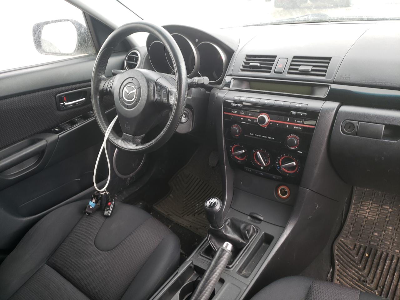 Photo 9 from auction – 2008 MAZDA 3 HATCHBAC with VIN JM1BK343281180872