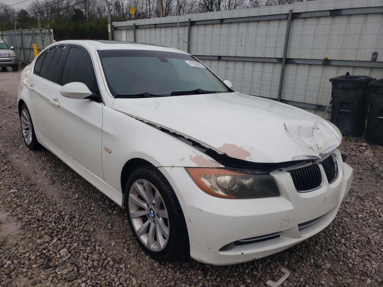 BMW 335 I 2007 with VIN WBAVB73557PA87492 - Photo from auction