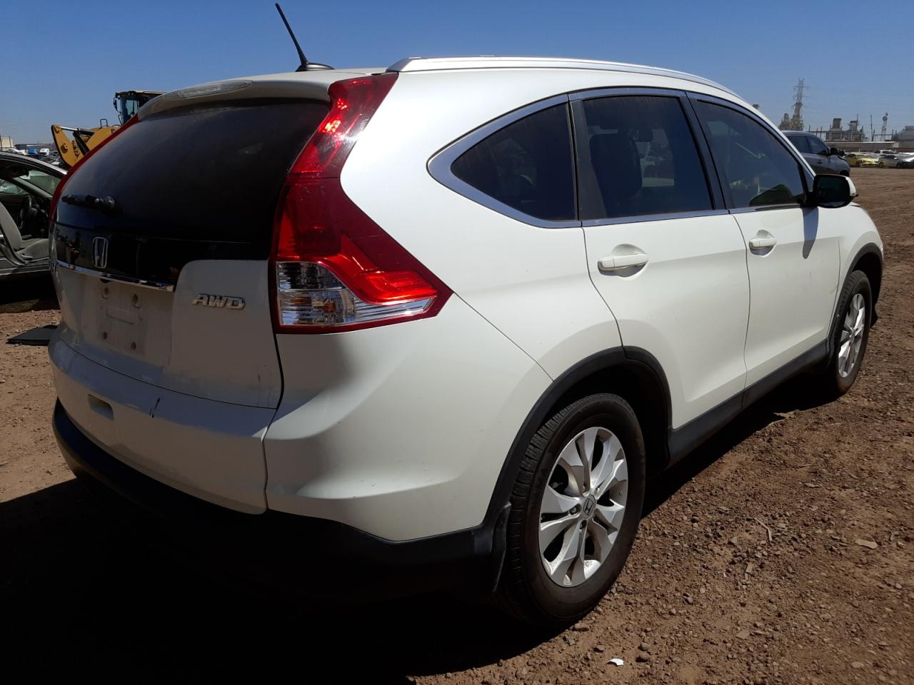 Photo 4 from auction – 2012 HONDA CR-V EXL with VIN 5J6RM4H78CL075787