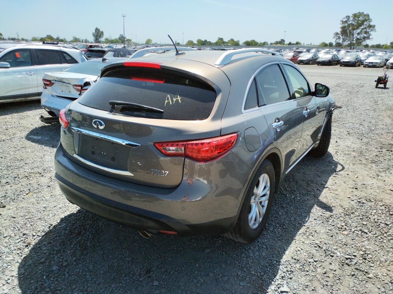 Photo 4 from auction – 2013 INFINITI FX37 with VIN JN8CS1MW7DM172962