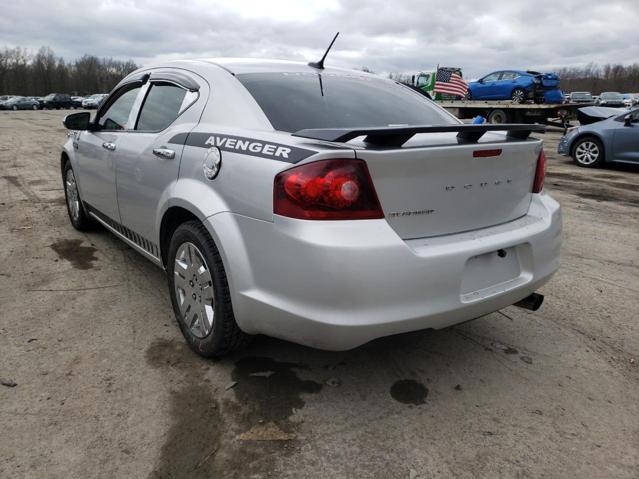 Photo 3 from auction – 2012 DODGE AVENGER SE with VIN 1C3CDZAB7CN224996