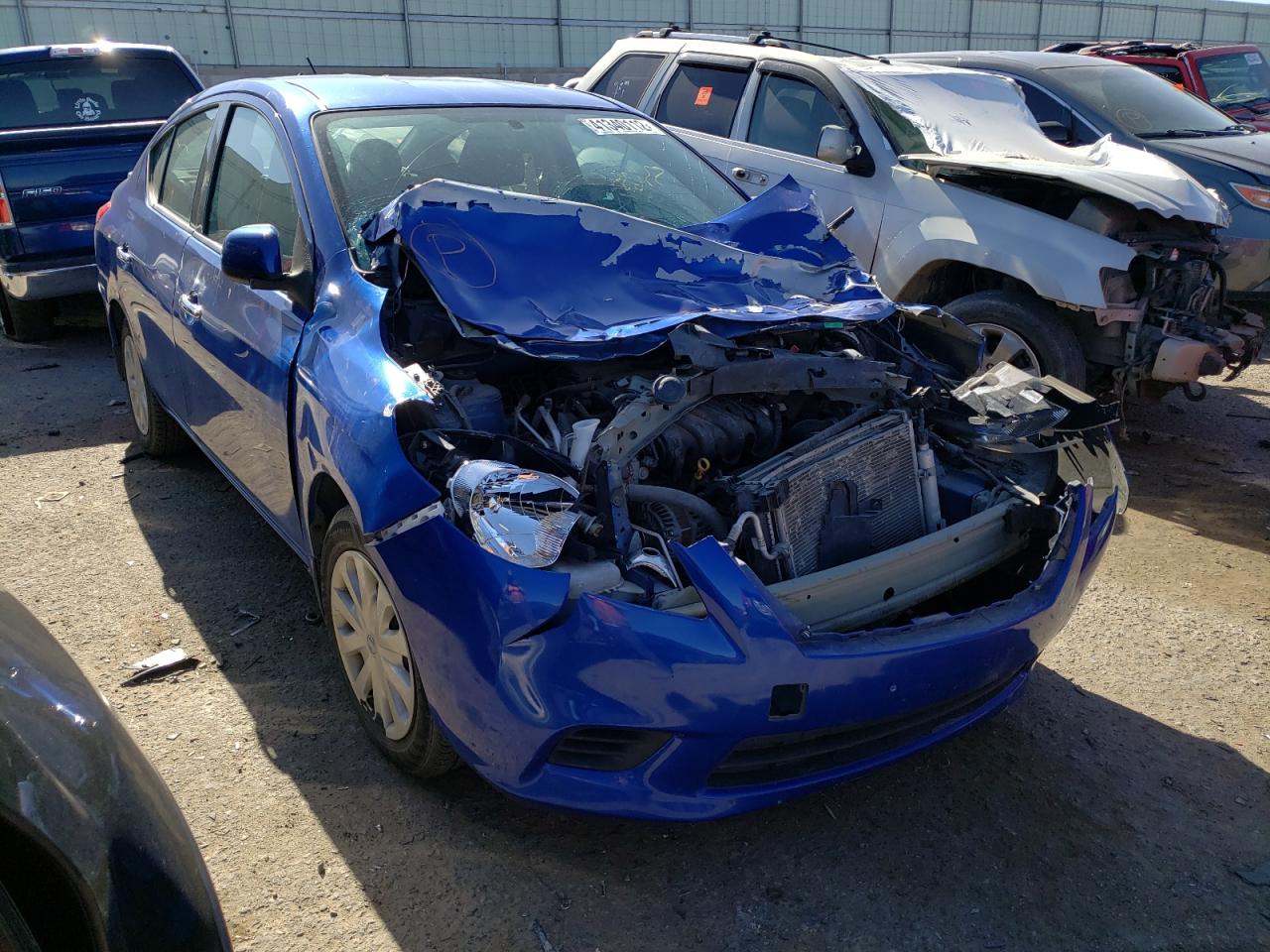NISSAN VERSA S 2014 with VIN 3N1CN7AP9EL817306 - Photo from auction