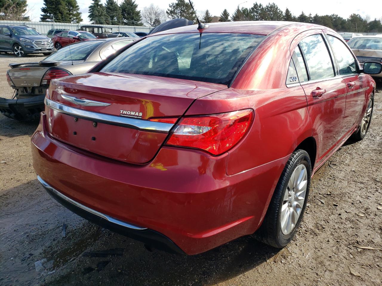 Photo 4 from auction – 2012 CHRYSLER 200 LX with VIN 1C3CCBAB7CN178824