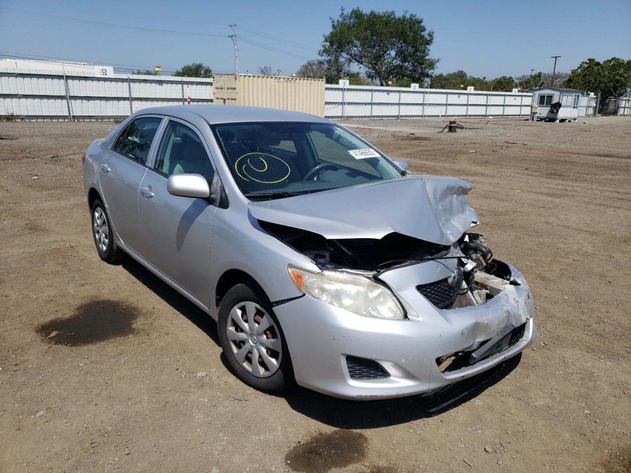 TOYOTA COROLLA BA 2009 with VIN JTDBL40E999070852 - Photo from auction
