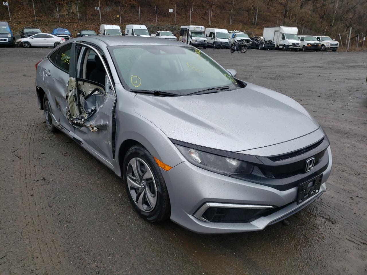 Photo 1 from auction – 2019 HONDA CIVIC LX with VIN 2HGFC2F60KH605676