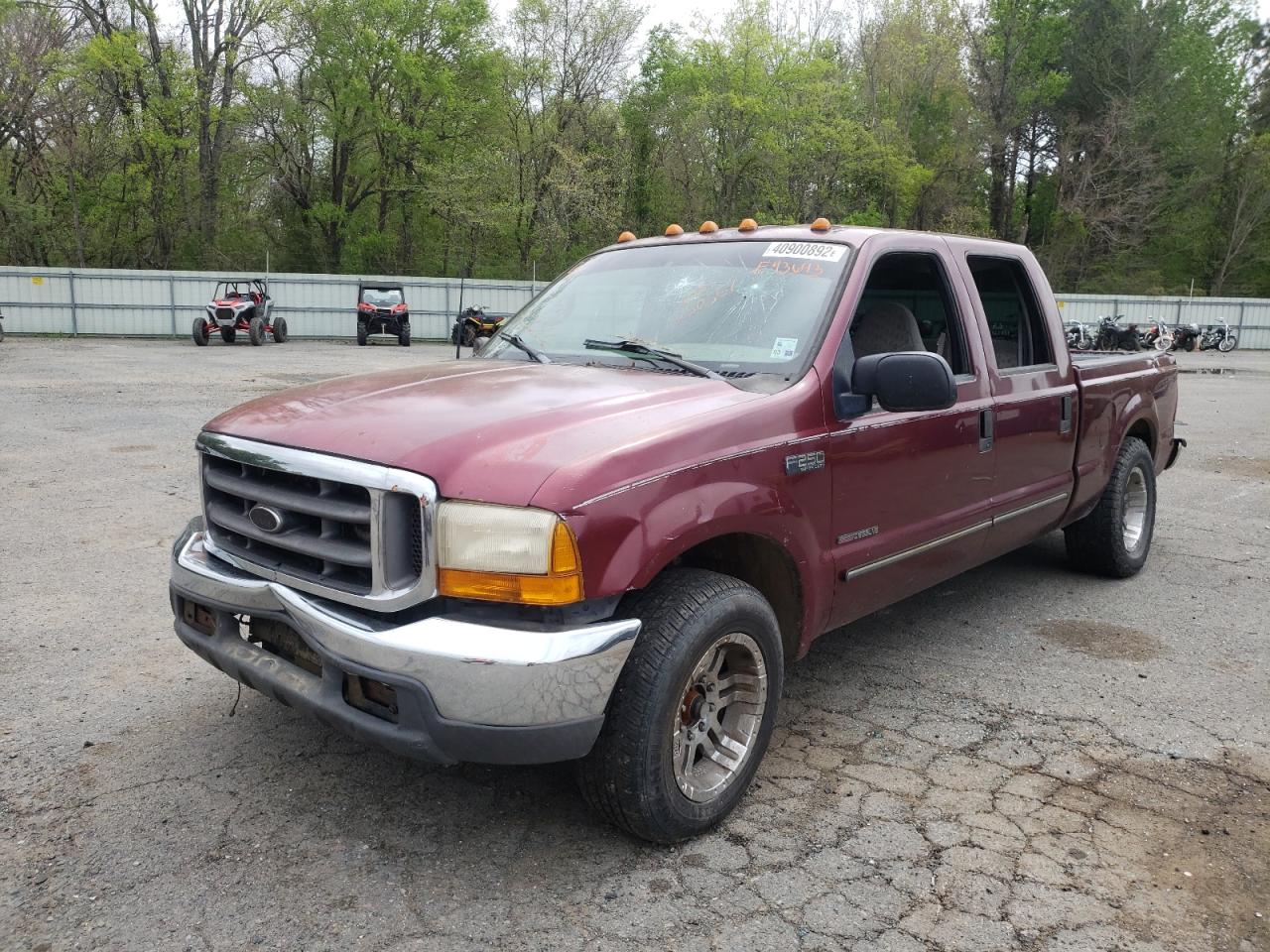Photo 2 from auction – 1999 FORD F250 SUPER with VIN 1FTNW20F3XEE93643