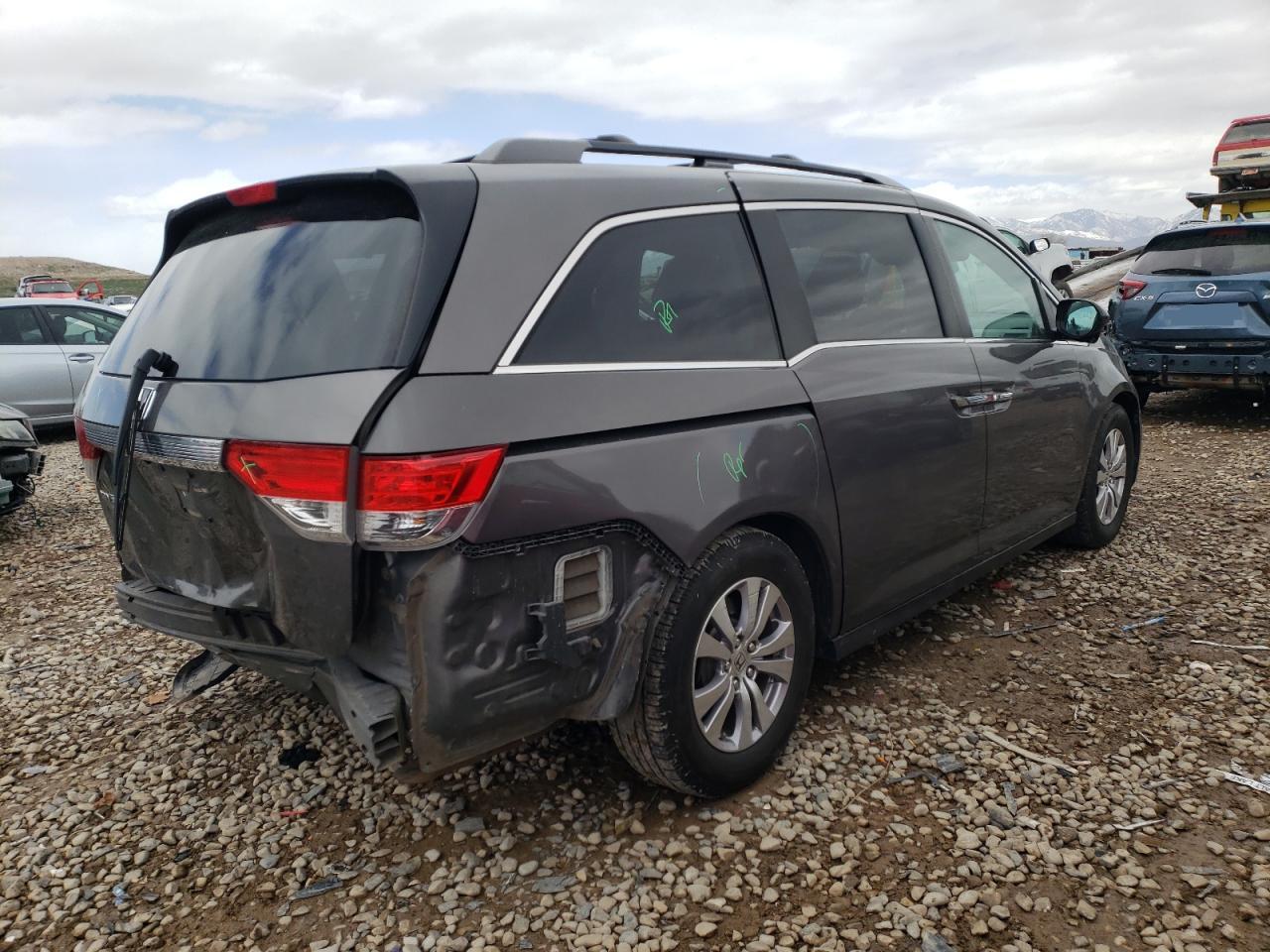 Photo 4 from auction – 2014 HONDA ODYSSEY EX with VIN 5FNRL5H67EB016421