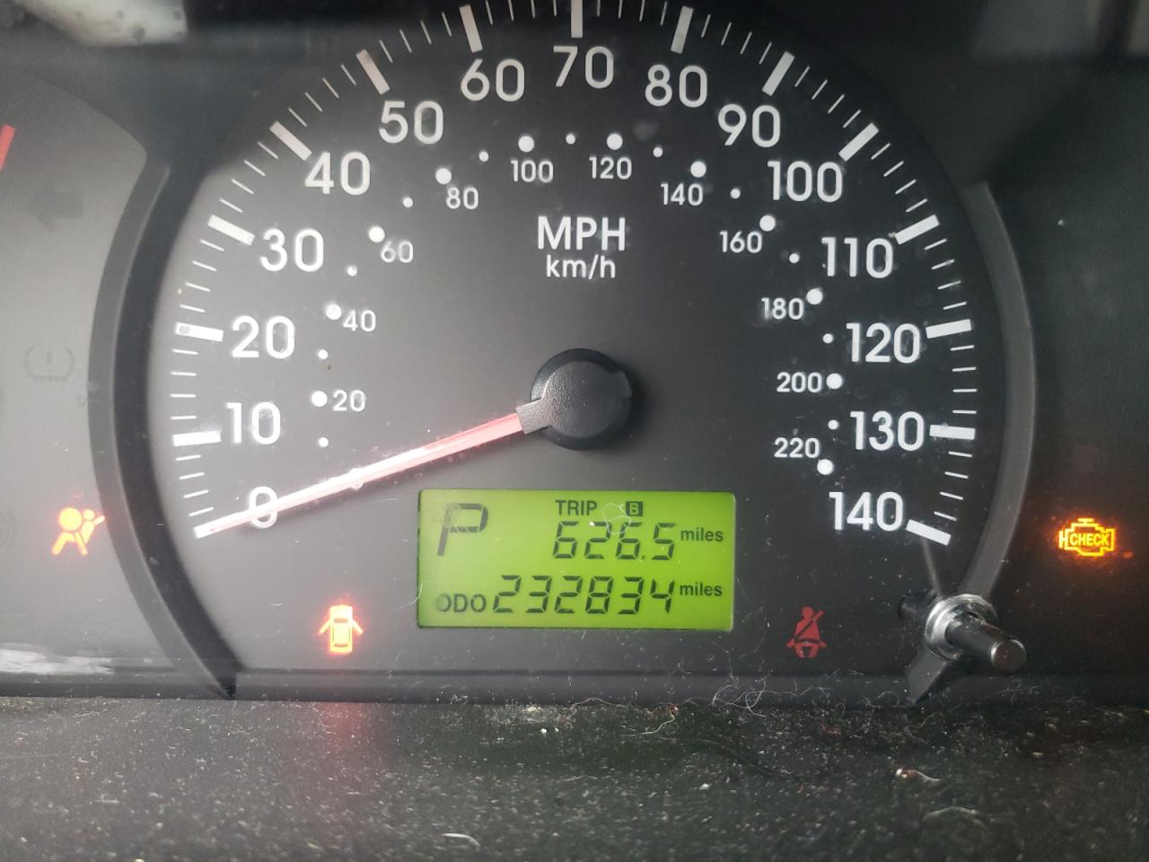 Photo 8 from auction – 2005 KIA SPECTRA5 with VIN KNAFE161855068216