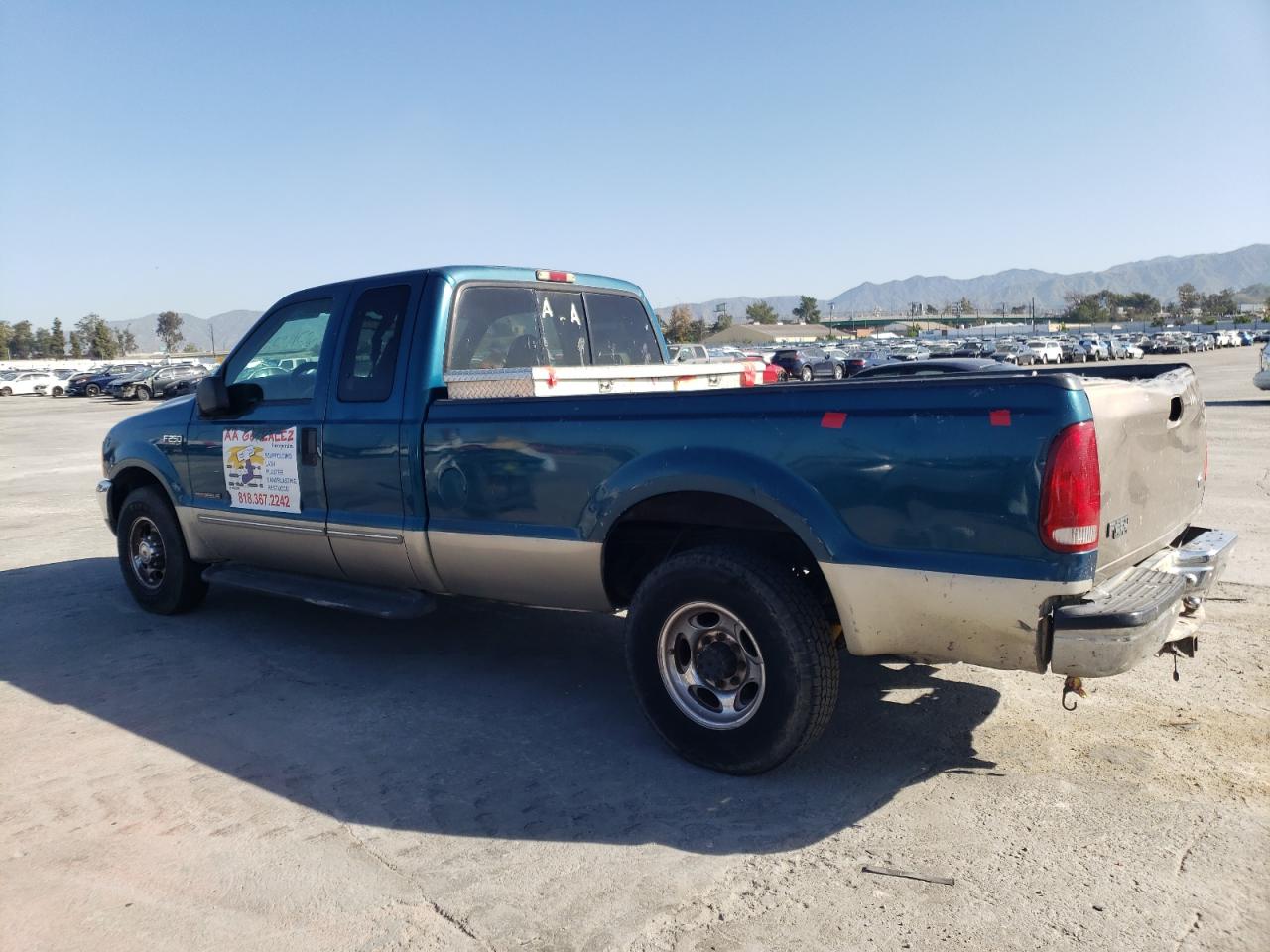 Photo 3 from auction – 2000 FORD F250 SUPER with VIN 1FTNX20F2YEA11789