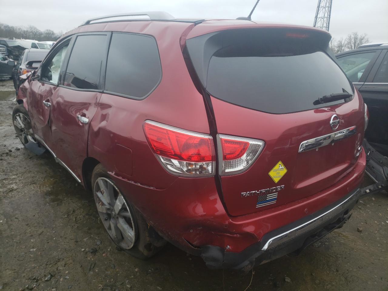 Photo 3 from auction – 2013 NISSAN PATHFINDER with VIN 5N1AR2MMXDC682808